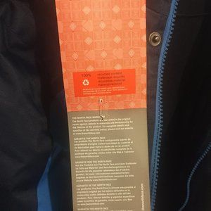 BRAND NEW!!!!!   NAVY BLUE BLOCKED  NORTHFACE  Winter Coat  -  NWT